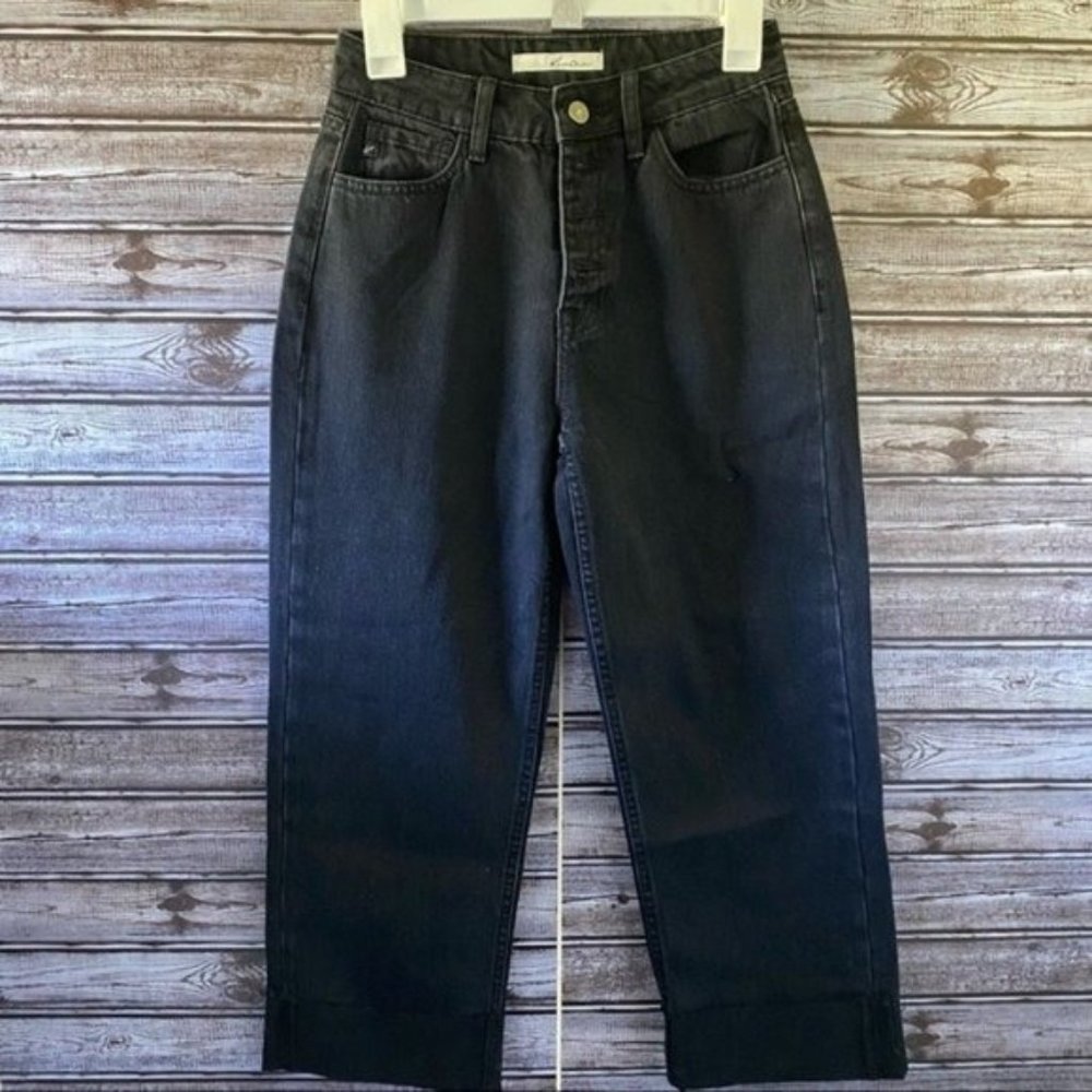 KanCan‎ High-Rise Button-Fly Cropped Jeans 24